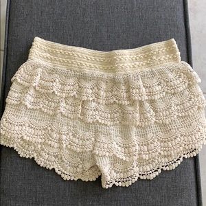 Lace shorts